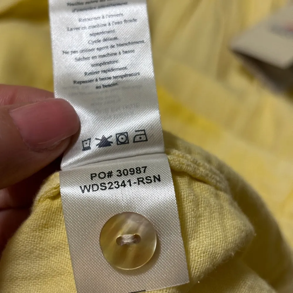 Faherty Dream Cotton Gauze Sahara Sun Carmel Dress NWT Organic - Image 8