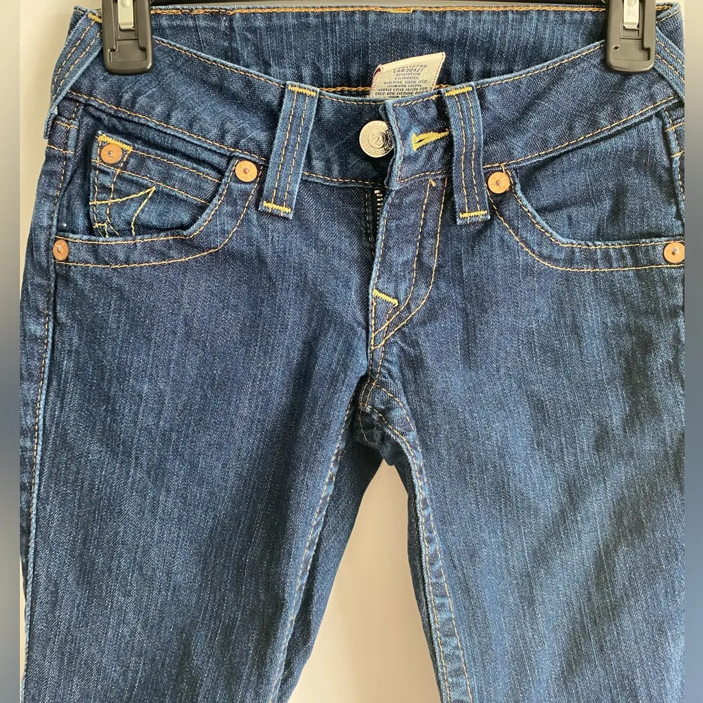 TRUE RELIGION Low Rise Jeans Boot Cut - Image 3