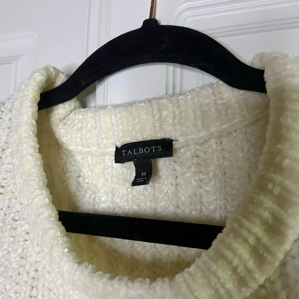 Talbots  Chenille Sweater - Image 4