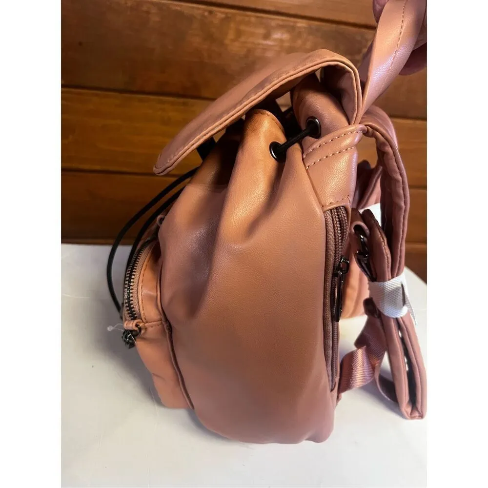 Rachel Roy Small Backpack Nude/Peachy Color NWT Orange - Image 3