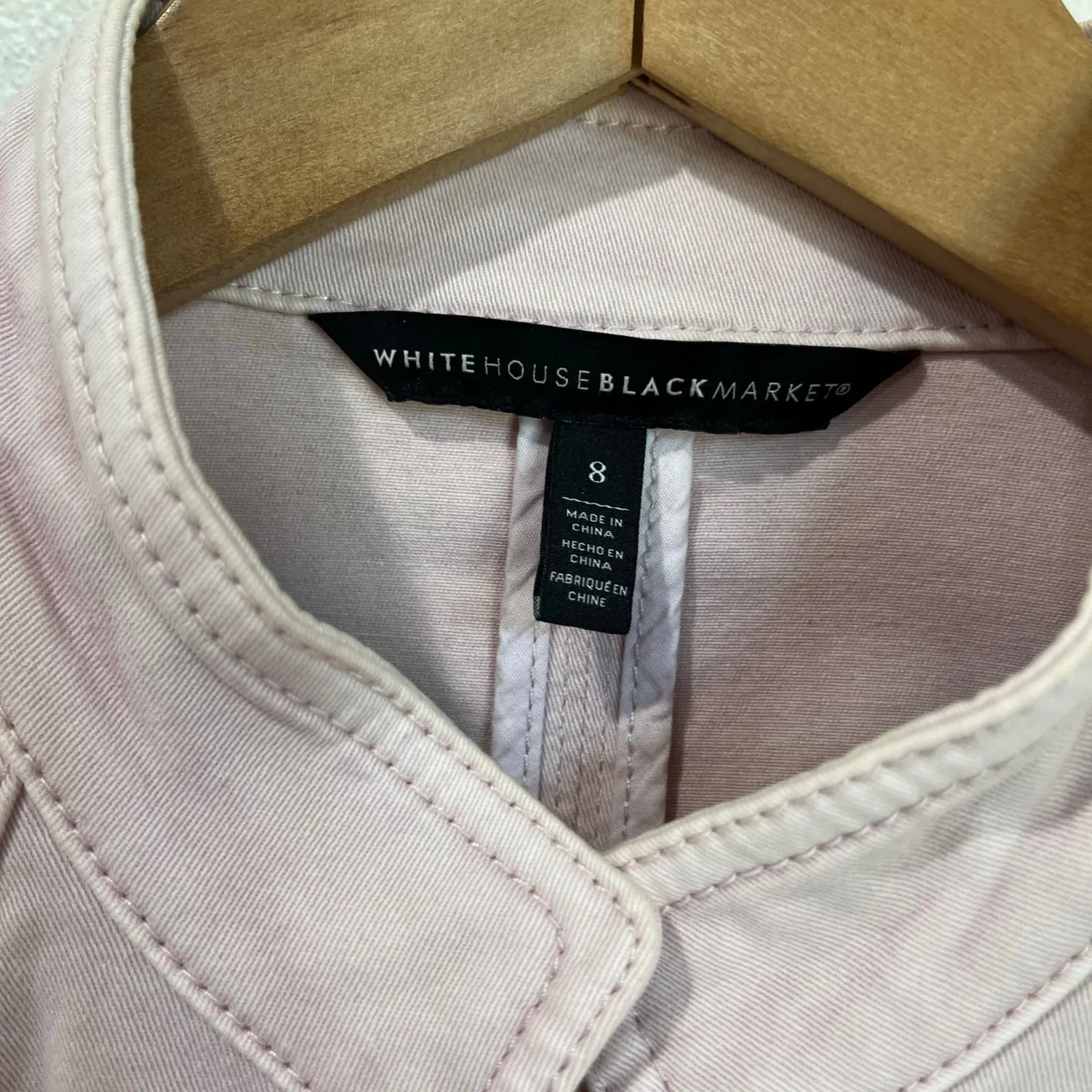 White House Black Market Jacket Blazer Tailored Preppy Office Siren 8 - Image 3