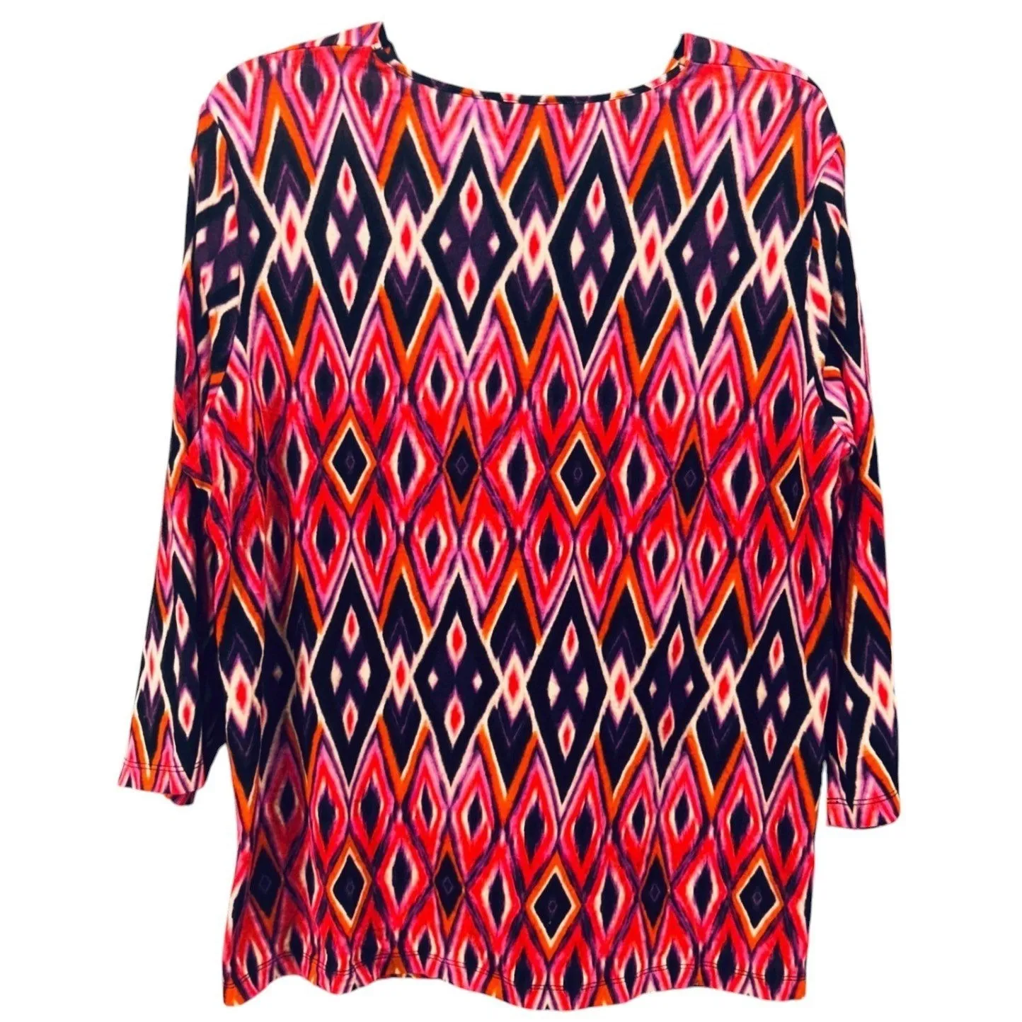 Bohemian Twisted Blouse Red XXL‎ - Image 2