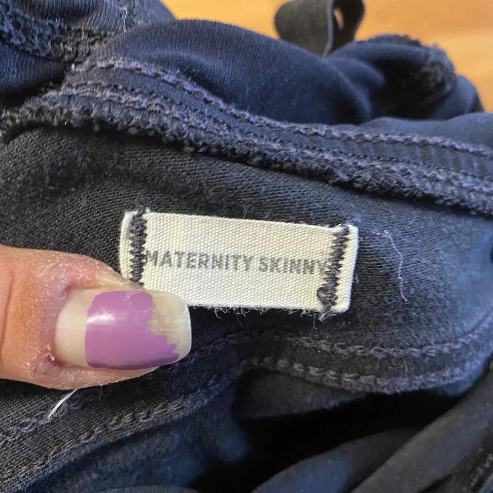 Madewell Maternity Skinny Full Panel Preppy Coastal Cowgirl Postpartum C… - Image 9