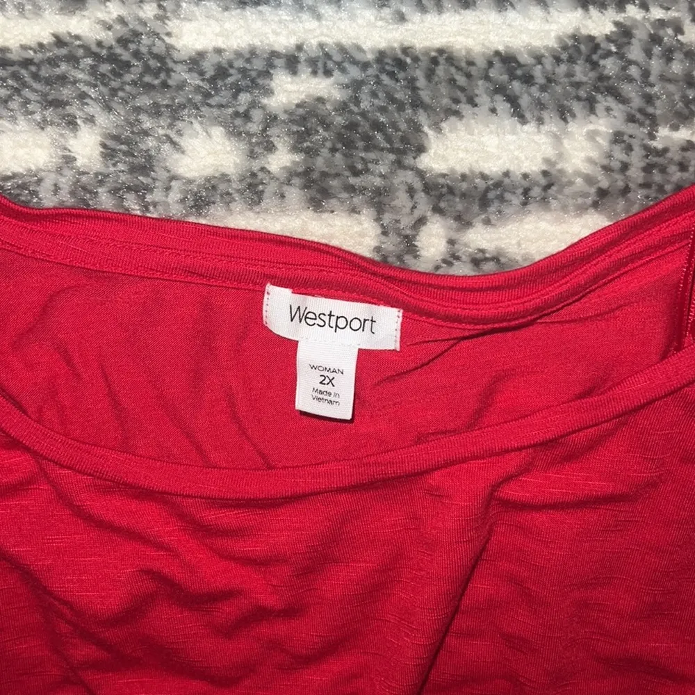 Westport Red Blouse - Image 2