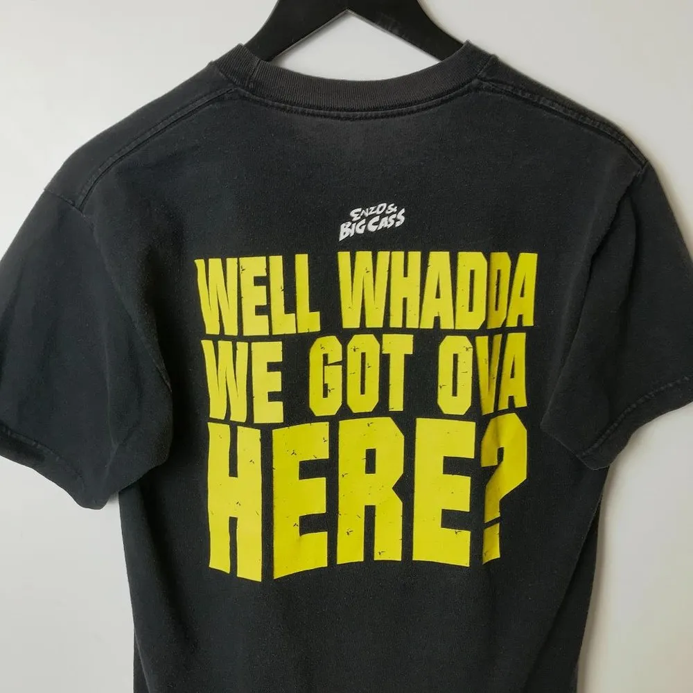 WWE Cuppa Haters T Shirt Statement Wrestling Sports Double Sided Graphic Tee Size M - Image 6