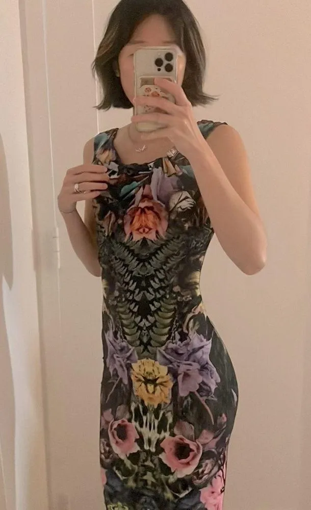 Like new ROBERTO CAVALLI
Floral Print floor length gown - Image 3