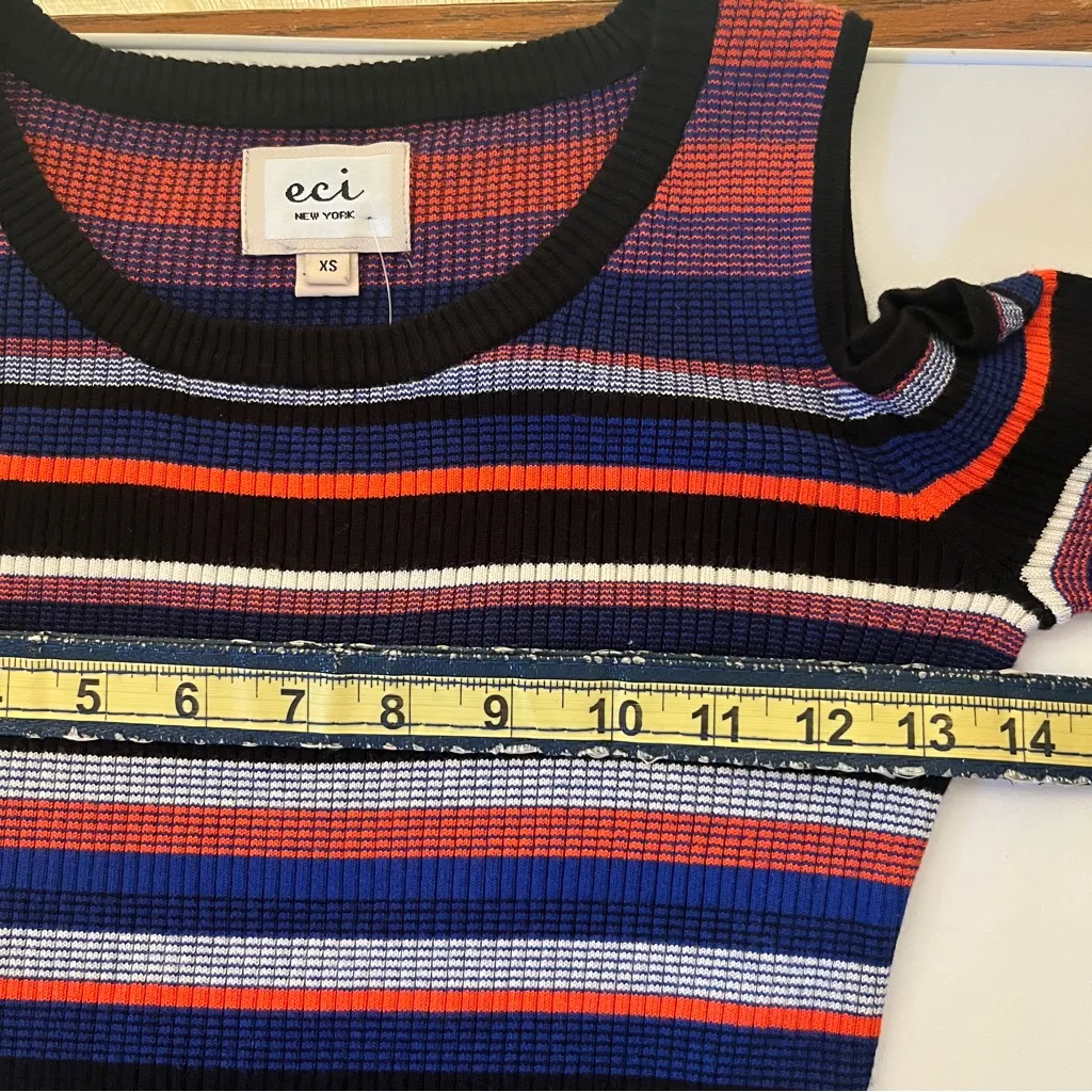 ECI Vibrant Striped Knit Top - Image 7