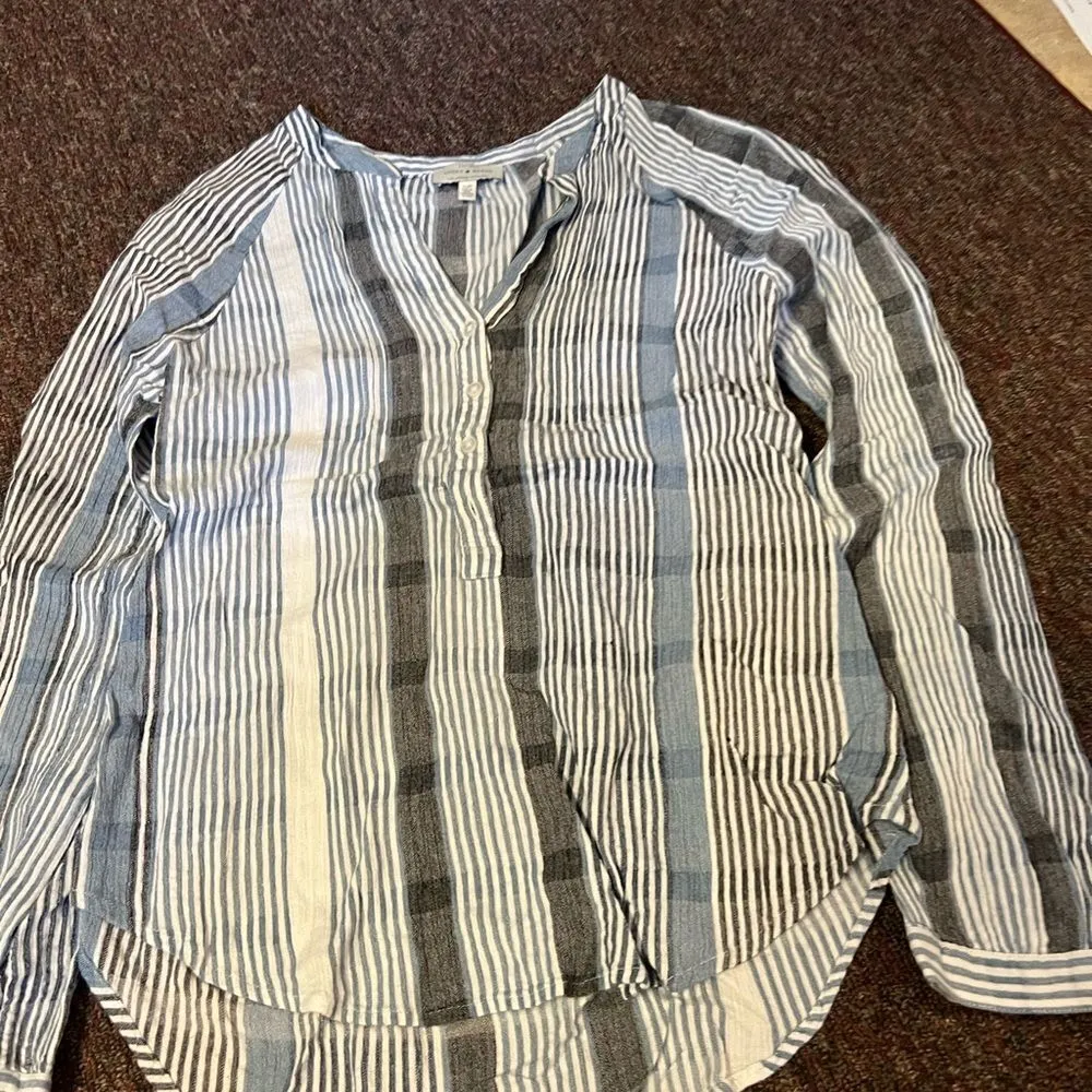 Lucky Brand  small striped top - Image 4