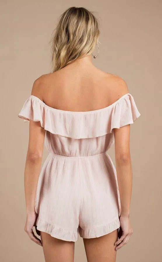 Blush Pink Romper - Image 2