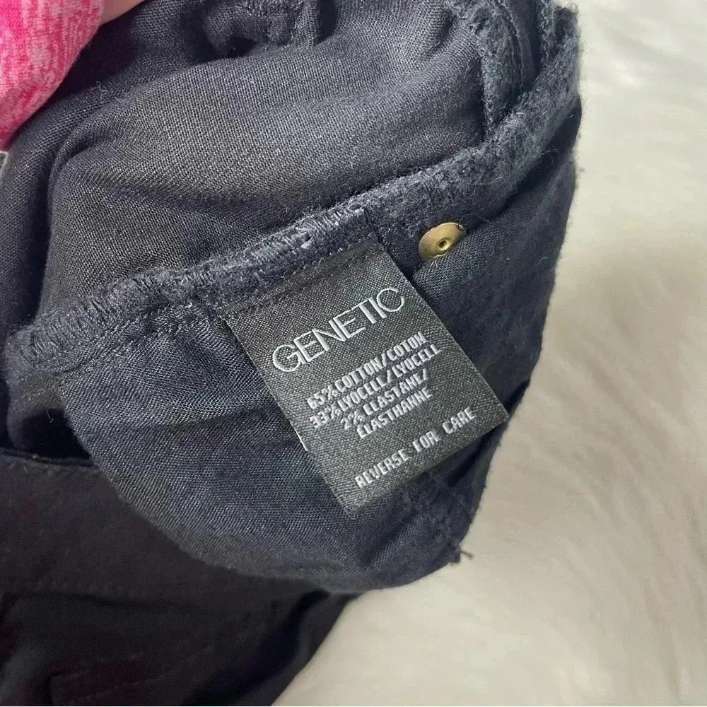Genetic Slim High Rise Skinny Black Jeans Size 26 Denim - Image 6