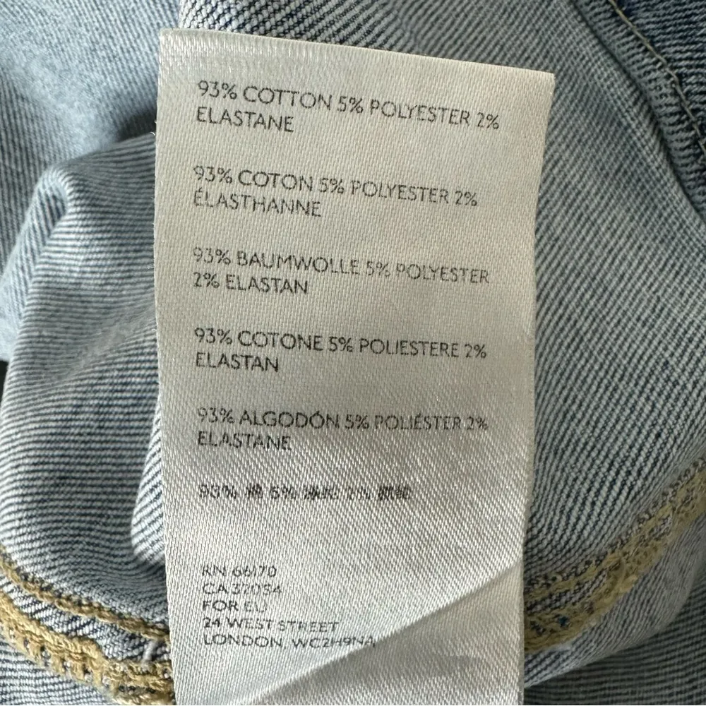 Free People We the Free Virgo Mini Skirt Denim 29 - Image 7