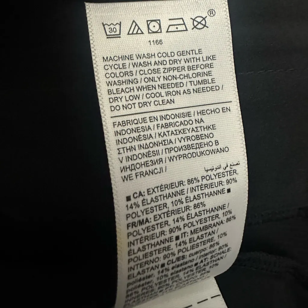 Athleta Brooklyn Skort Size 18 Activewear Stretch Black - Image 6