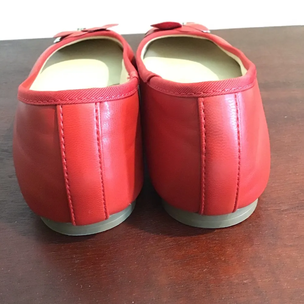 Circus by Sam Edelman Cecilia Ballet Flat Red 5, New - Image 5