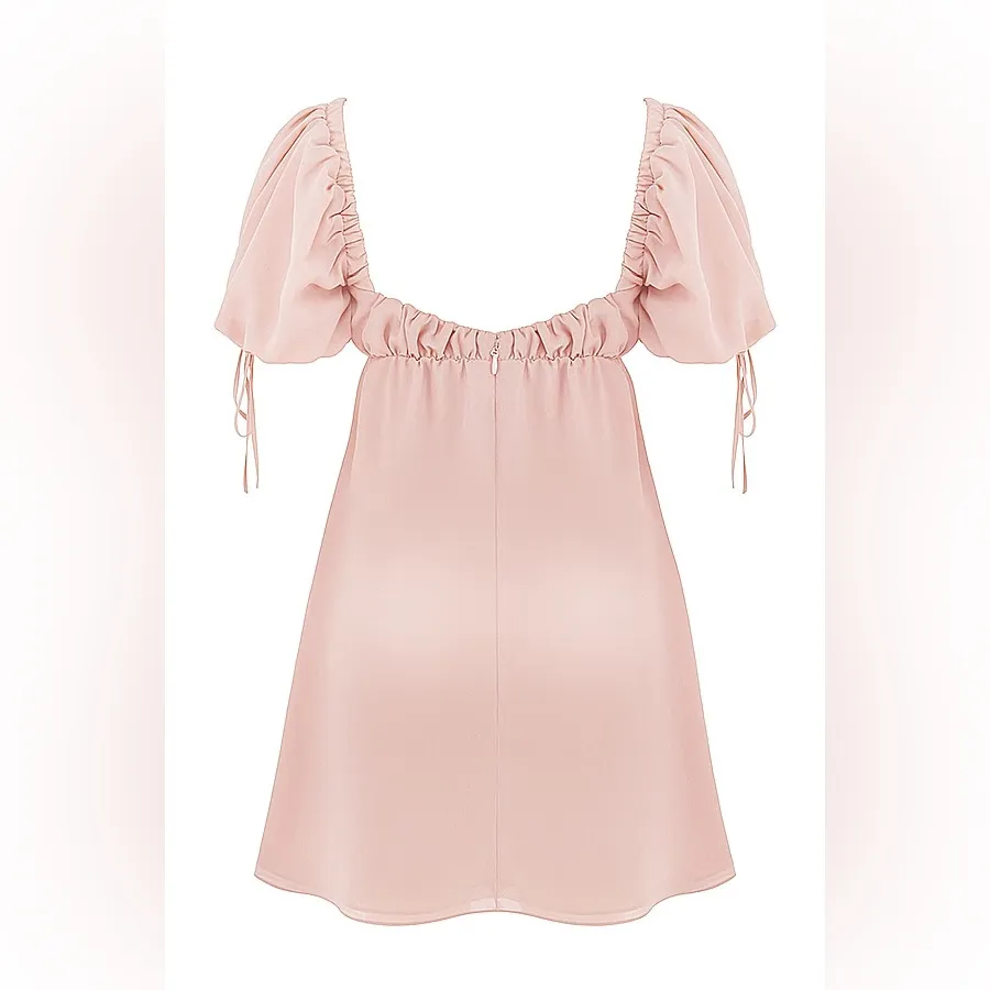 NWT Princess Pink Quartz Mini Dress Size XS Romantic & Sweet - Image 14