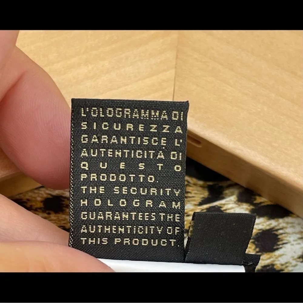 Just Cavalli Black Cotton Shirt With Leopard Pattern Trimming Size 44/8 - Image 9