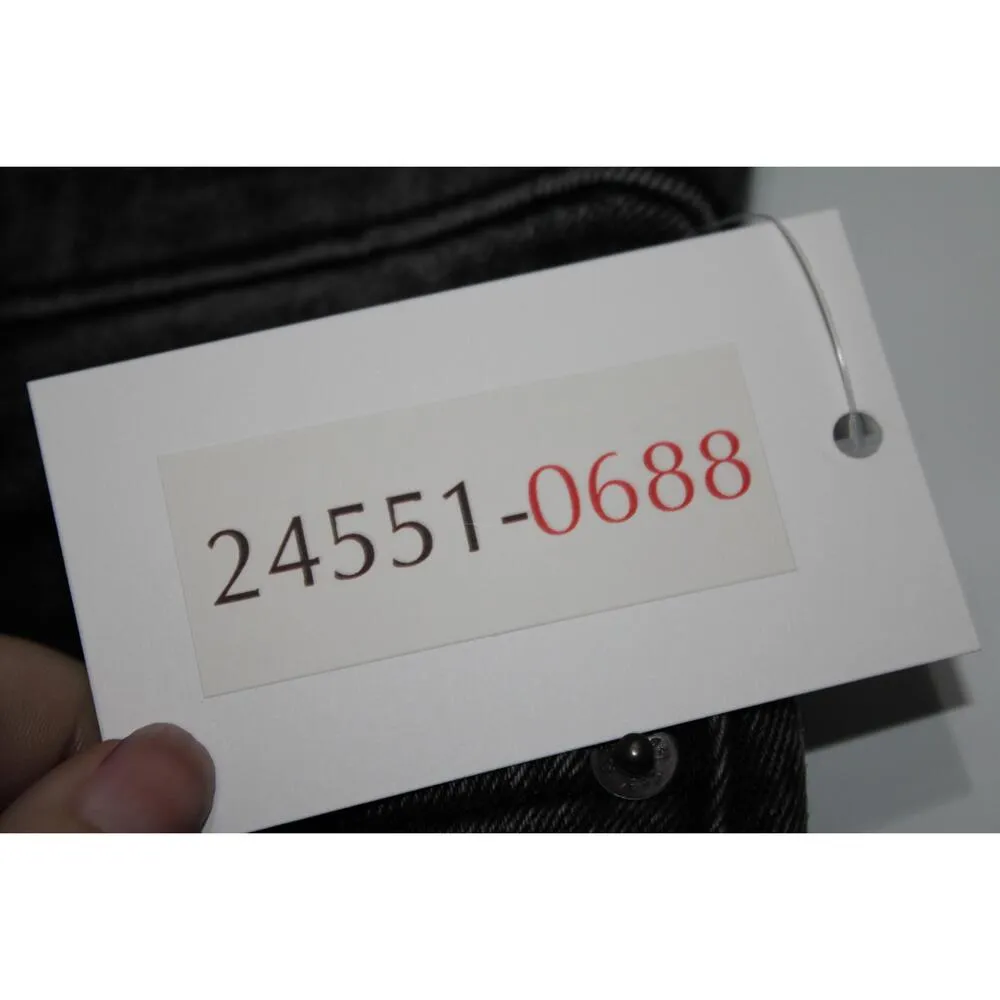 Abercrombie & Fitch Ankle Straight Ultra High Rise Black Denim Jeans Size 25 0 - Image 6