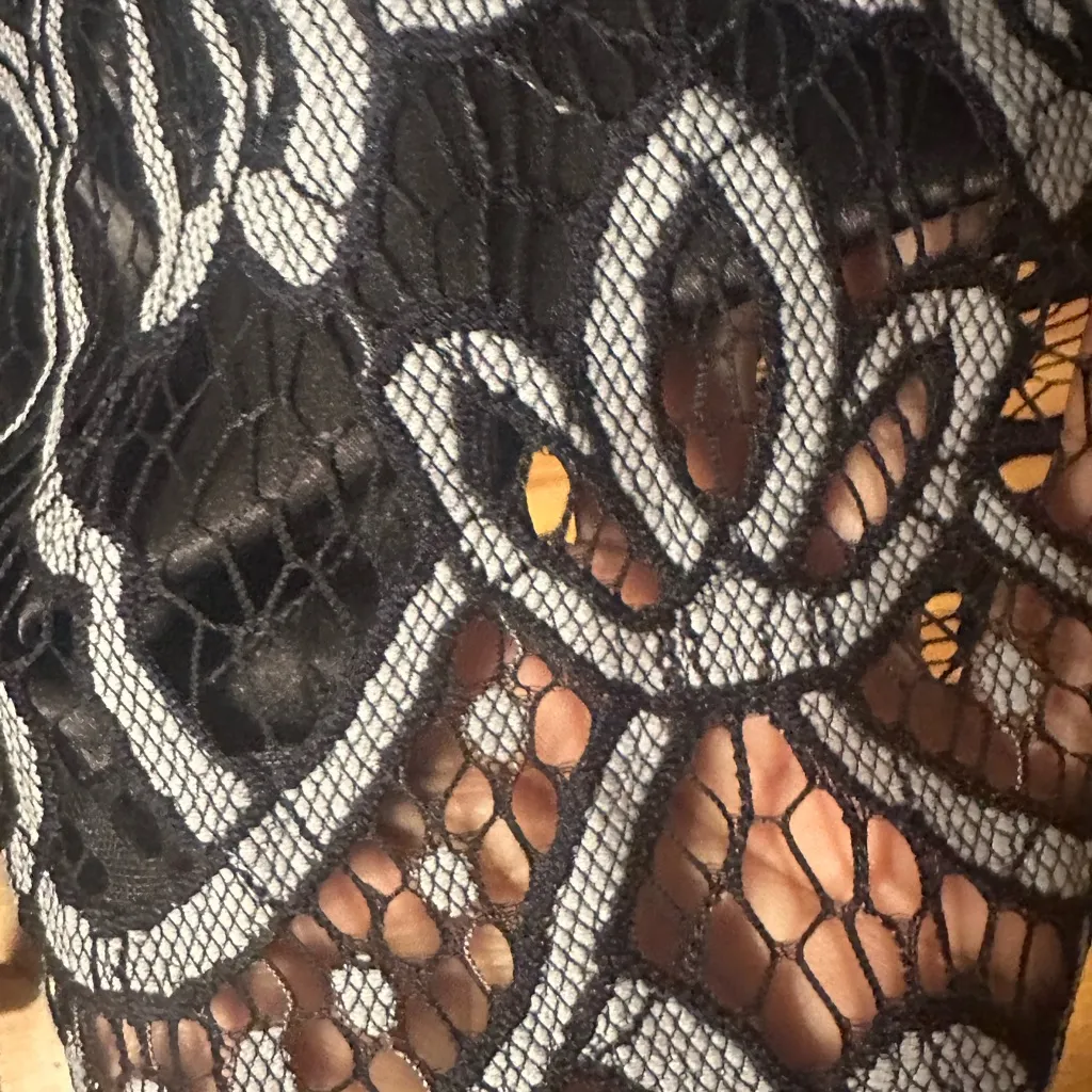 Preston & York Black and Silver Embroidered Dress - Image 4