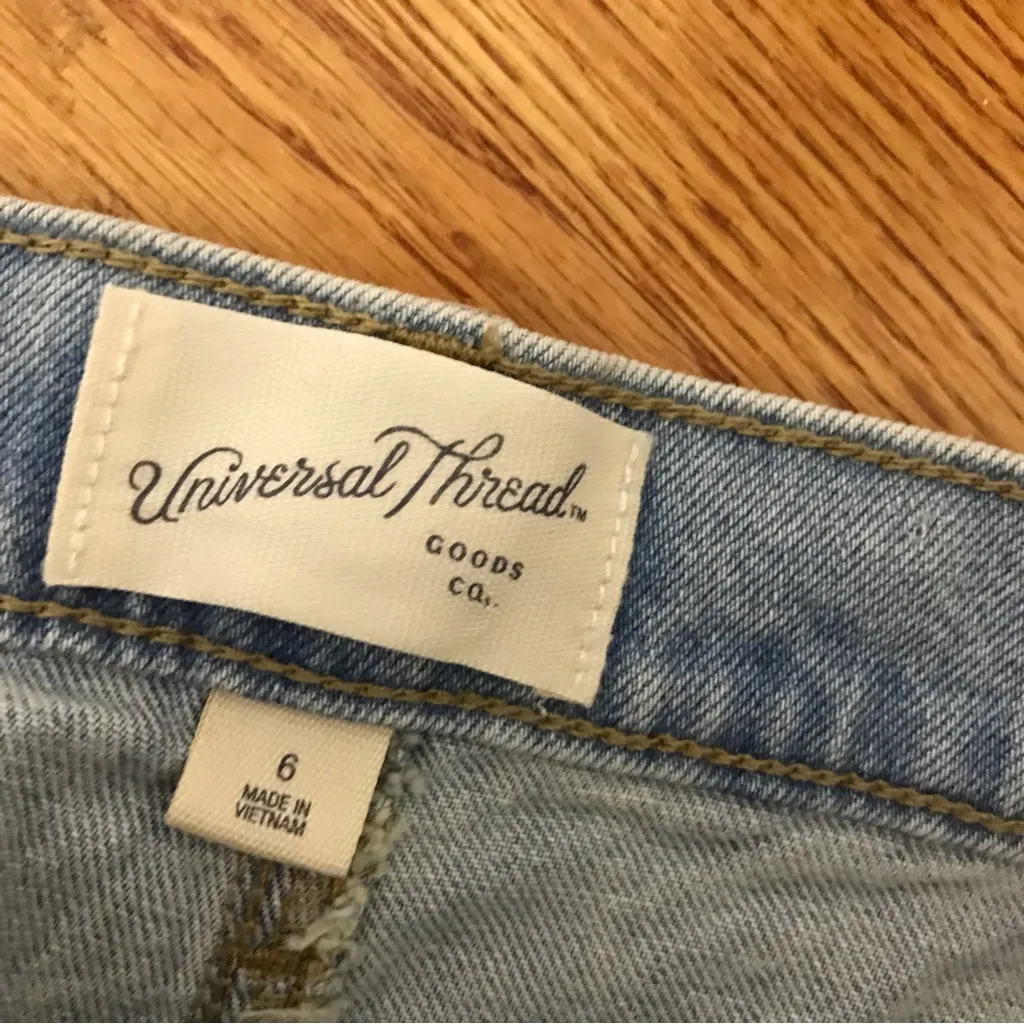 High-Waisted Light Blue Denim Maxi Skirt NWT - Image 6