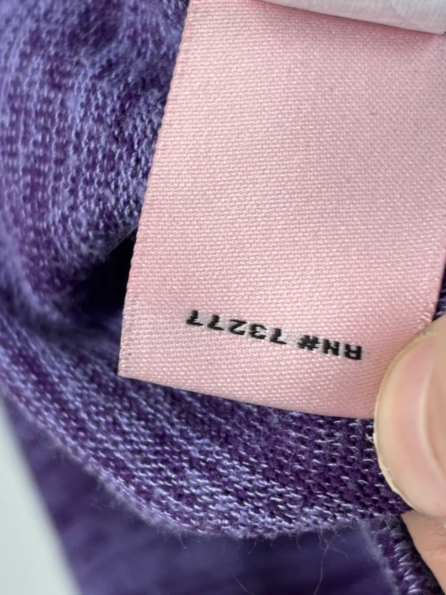 Juicy Couture Women’s Large Purple Heathered Long Sleeve Keyhole Cutout Top Edgy - Image 11