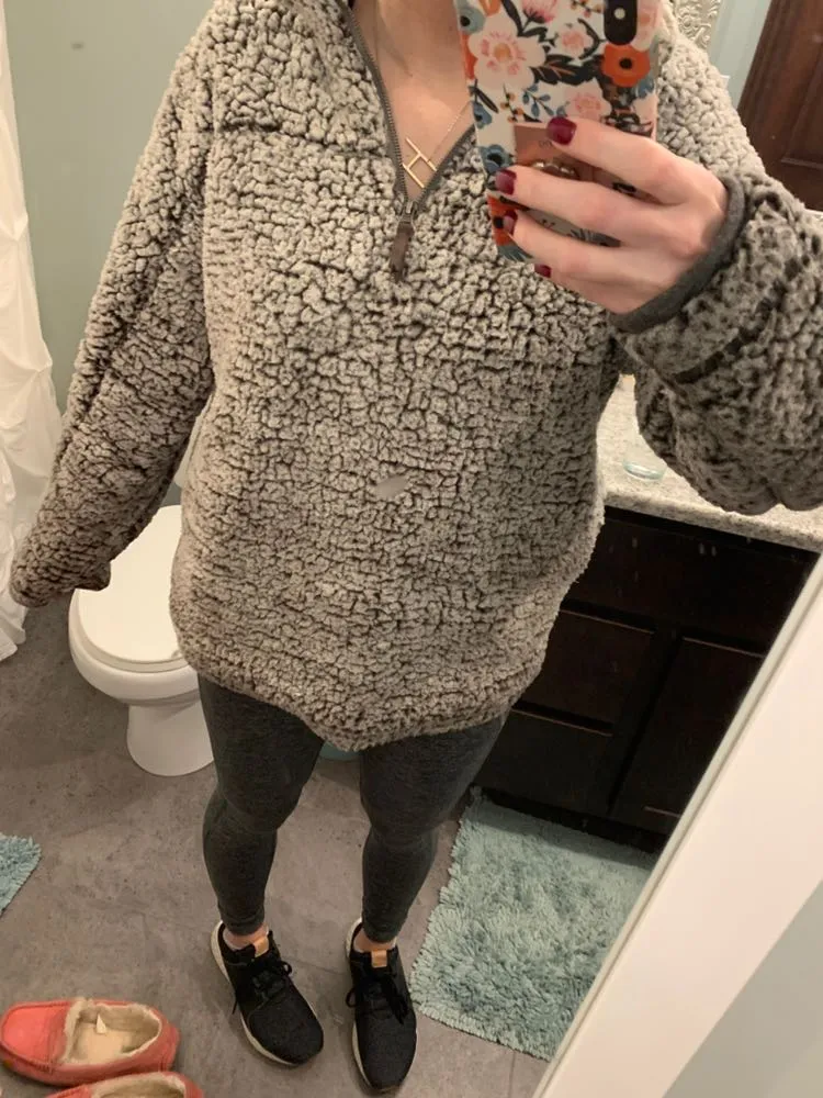 Thread and Supply Furry Pullover  - Image 5