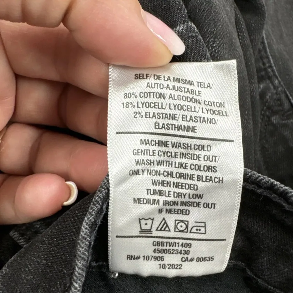 Hudson Barbara High Rise Super Skinny Ankle Jean Black - Image 9