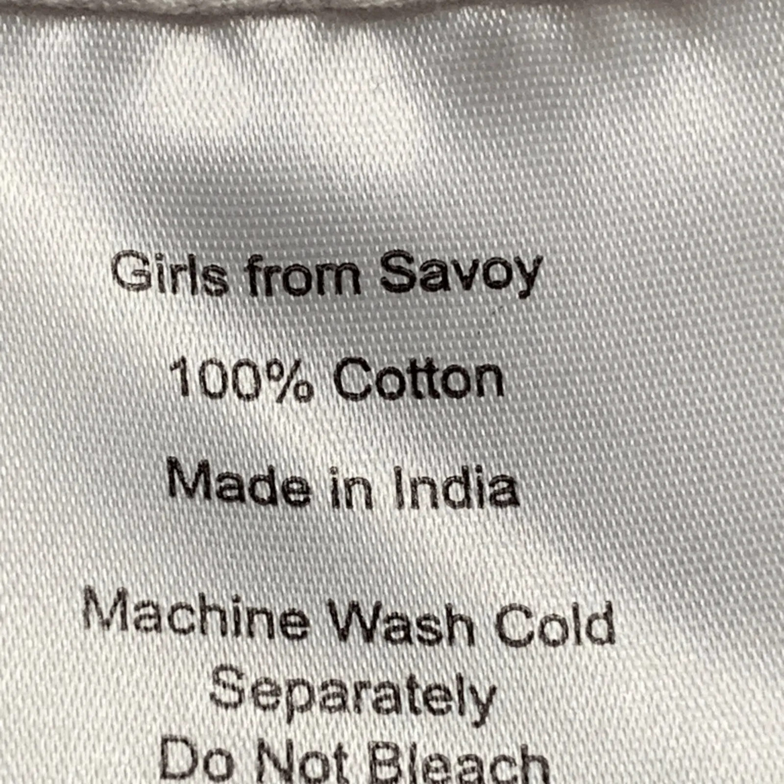 Girls From Savoy Dress Corduroy Moth Bird Botanical Print Button Down Retro Black Size 6 - Image 10