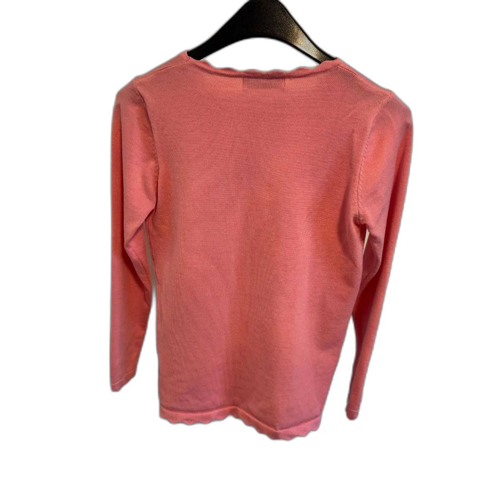 Grace Karin | Soft Long Sleeve Crew Neck Pullover Sweater Pink Size Small - Image 4