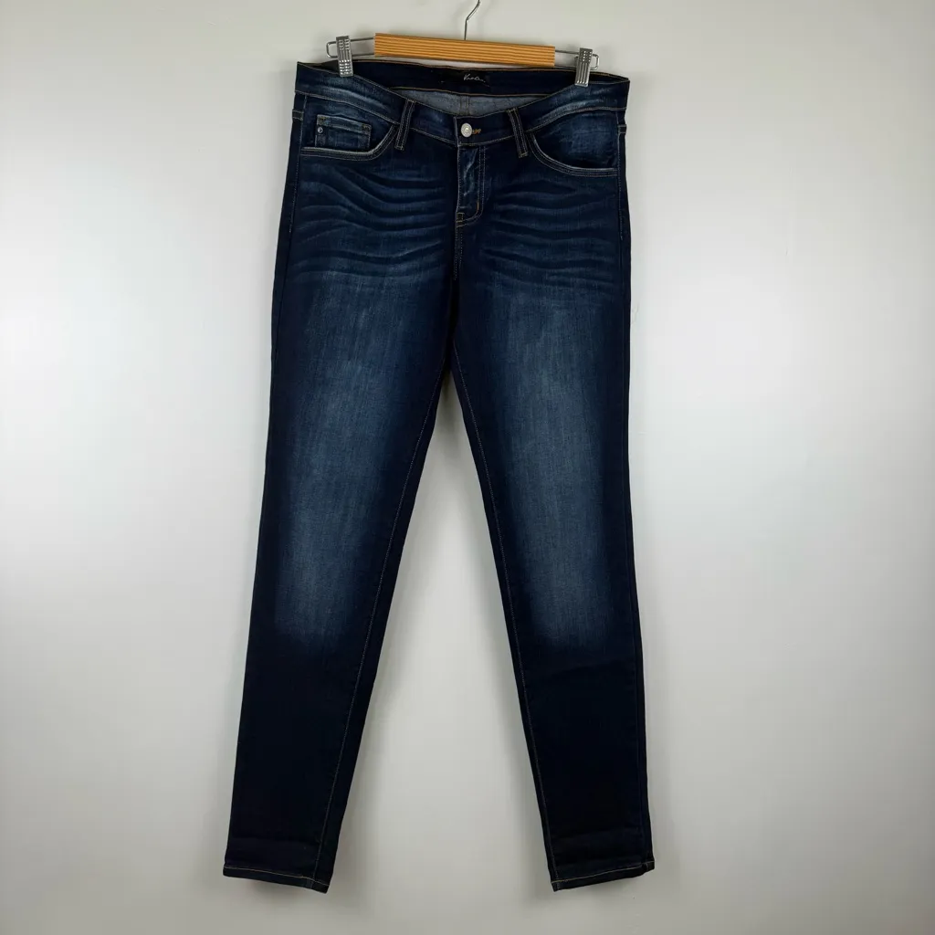 Kan Can Skinny Stretch Jean Women's Size 30 DK Beverly Style BK1045L Blue - Image 3
