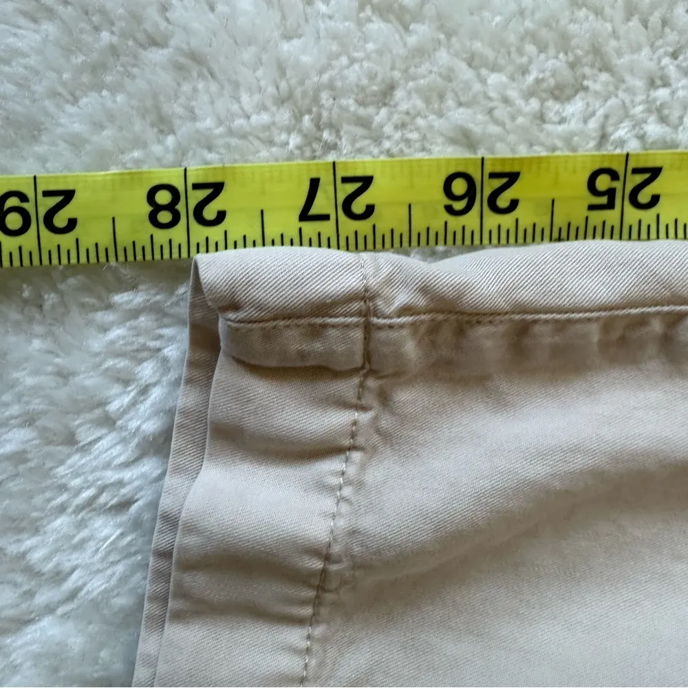 Magellan Outdoors Cream Straight Leg Pants Relaxed Fit - Image 6