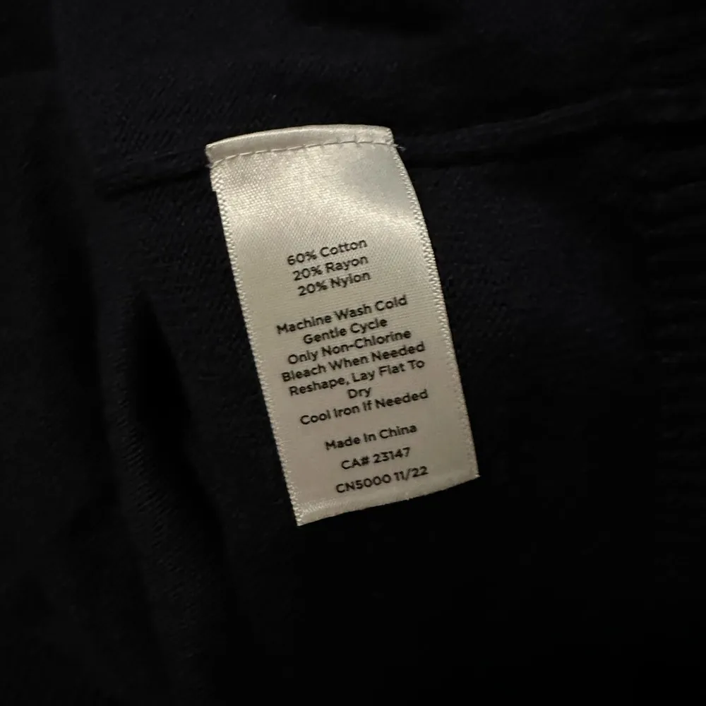 Talbots Butterfly Print Sweater Size L - Image 5