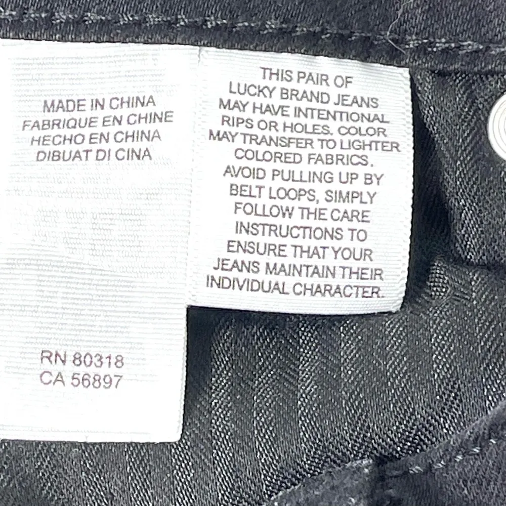 Lucky Brand Lolita Black Skinny Size 4/27 - Image 13