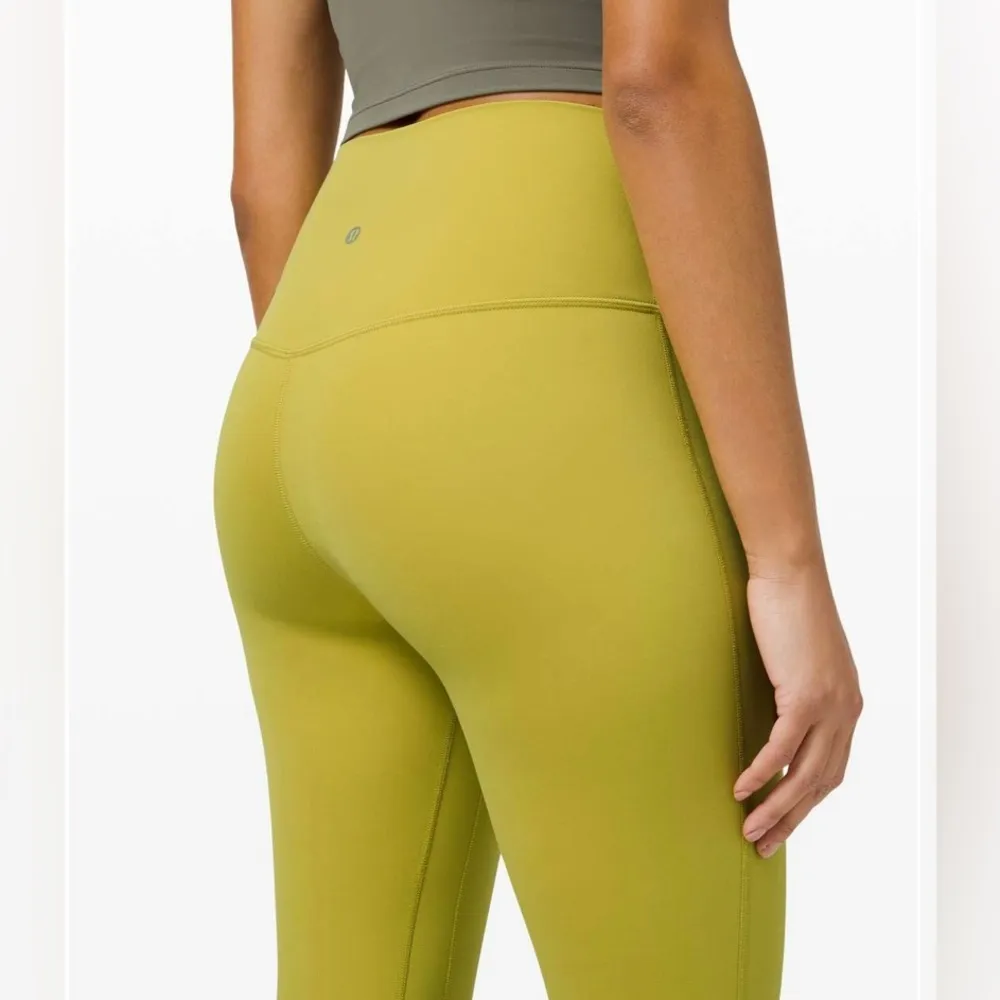Lululemon Align Pant Legging 25” – Yellow Pear (Sz4) - Image 2