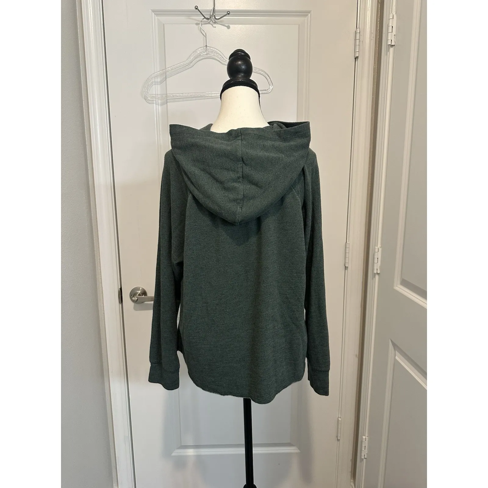 Sundry Galen Chenille Striped Hoodie Pullover Sweatshirt Size 3 L Anthropologie - Image 2