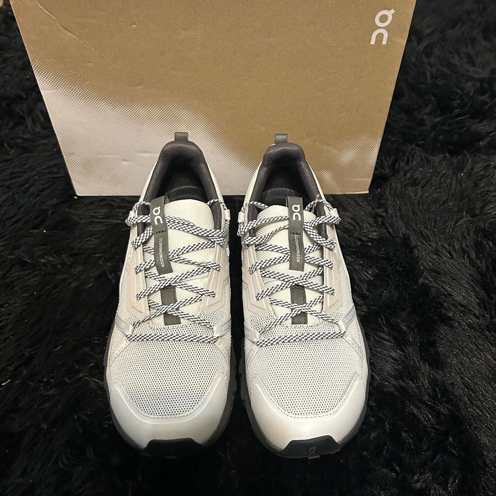 ON CLOUDHORIZON gay hiking athletic lace up shoes sneakers women’s 8.5 new Gray - Image 2