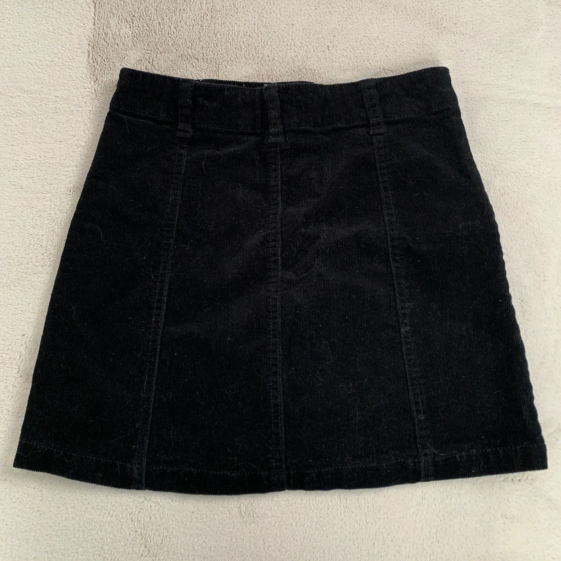 Forever 21 Corduroy Mini Button-Front Skirt - Image 2
