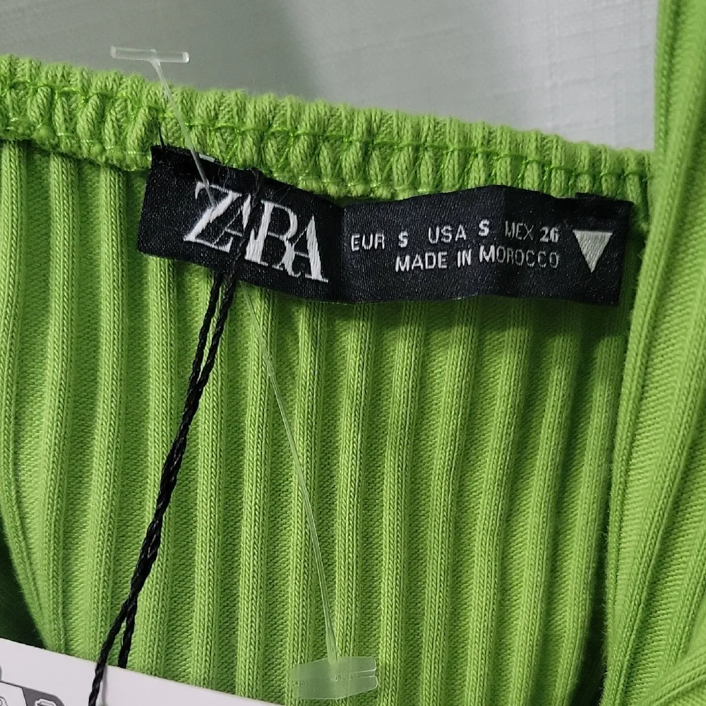 Zara Ribbed Cutout Cutable Loop Bloggers Knit Bodysuit Stretch  Size S - Image 2