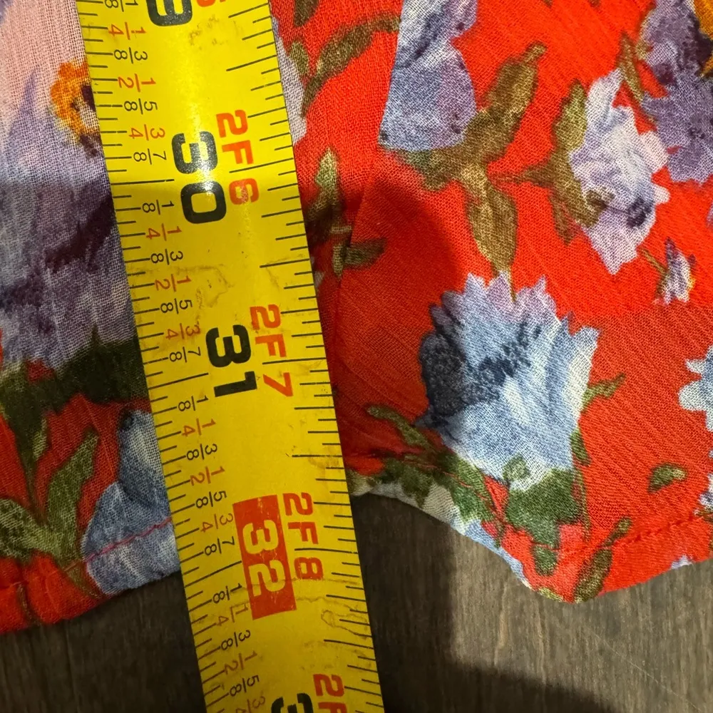 Mi Ami Francesca’s Red & Blue Floral Mini Dress Size M NWT Size M - Image 16