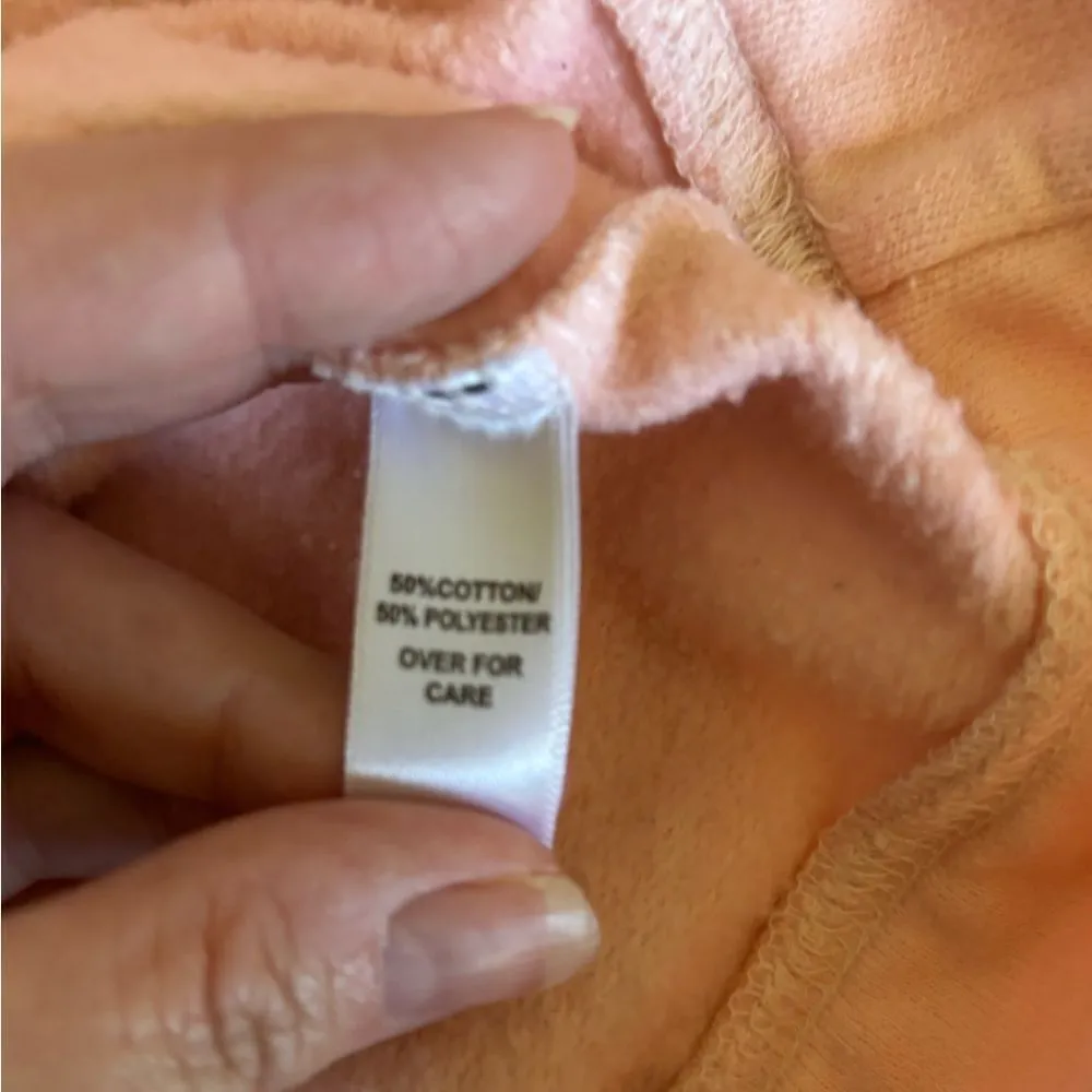 Redshirt Penn State pinky peach hoodie size S 50% cotton - Image 3