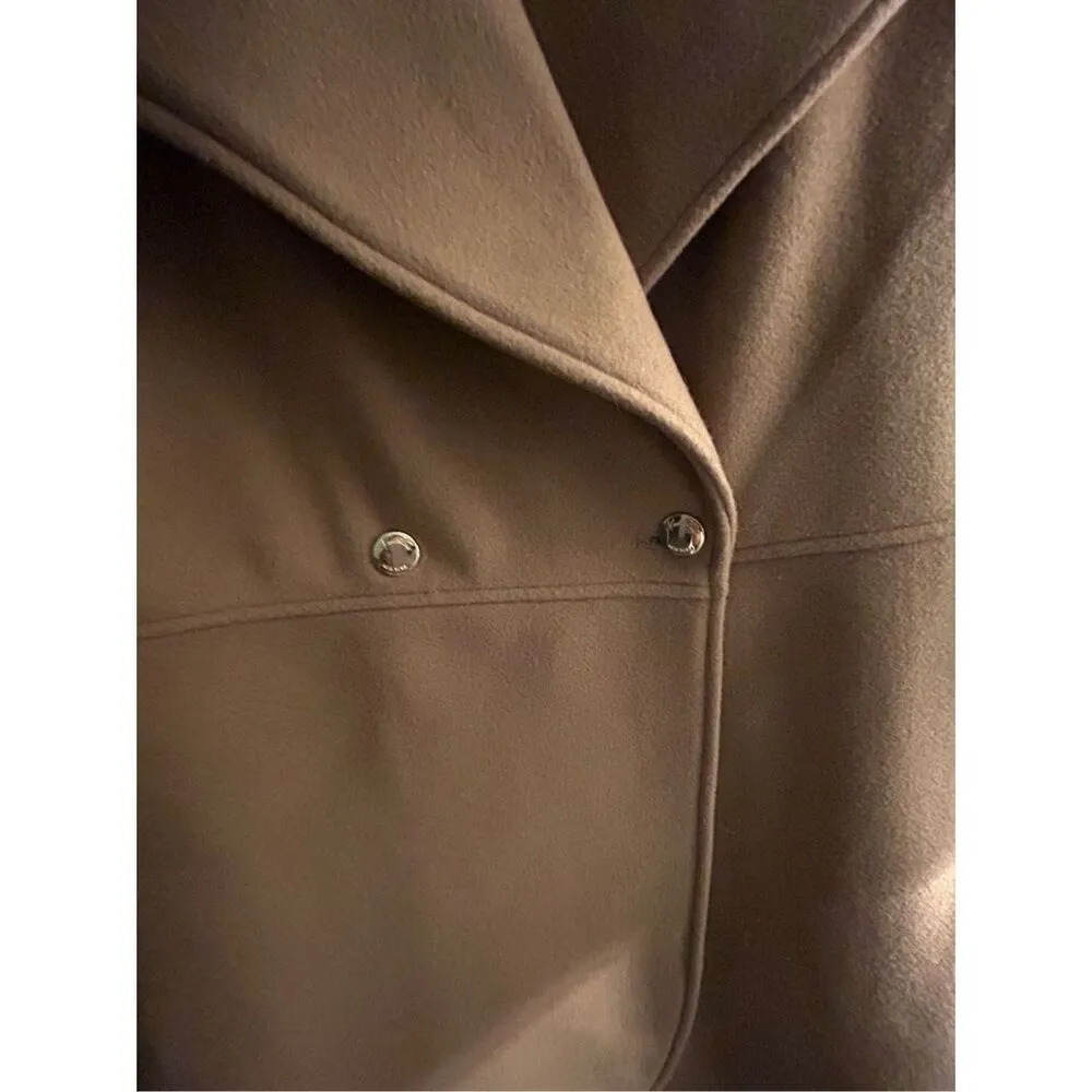 NEW Kenneth Cole NY Shawl Collar Cocoa Double Breasted Coat XL - Image 4