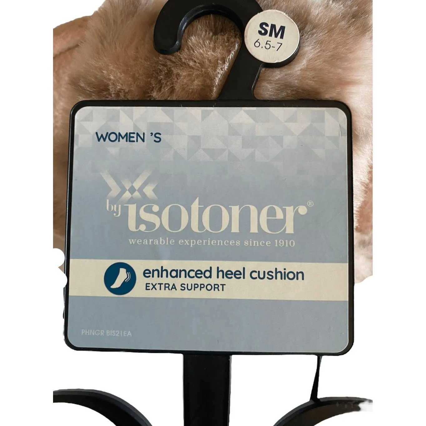 NWT ISOTONER Pink Cheetah Evening Sandals Size SM 6.5-7 Fuzzy Slip On - Image 6