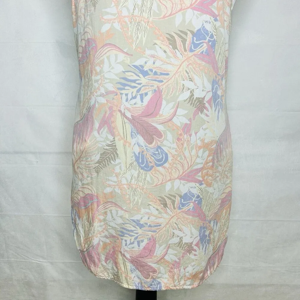 Patagonia June Lake Dress Pink Jurassic Ferns Women’s Size XS Outdoor Tencel - Image 3