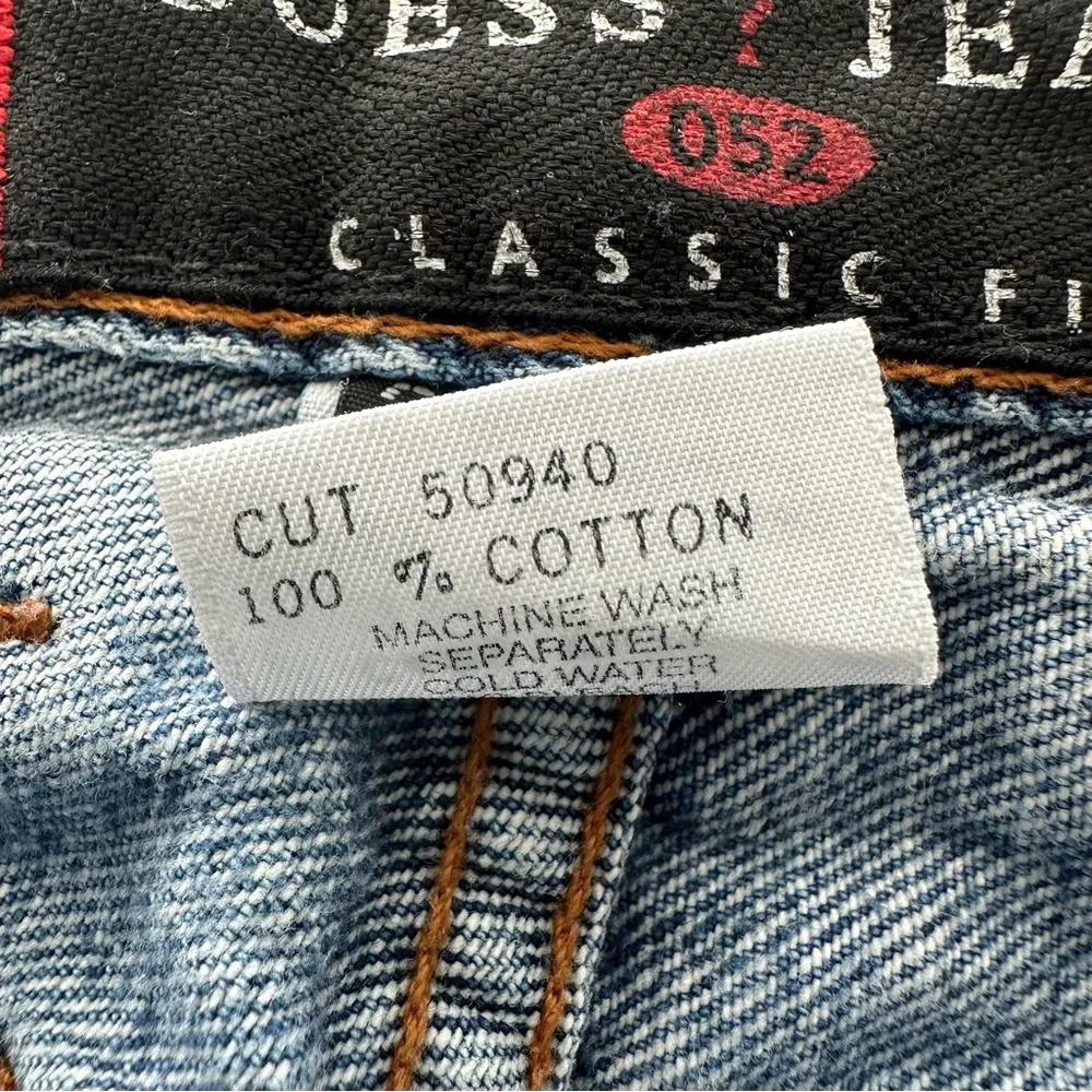 Vintage Guess Classic Fit Jeans 90s size 28 - Image 7
