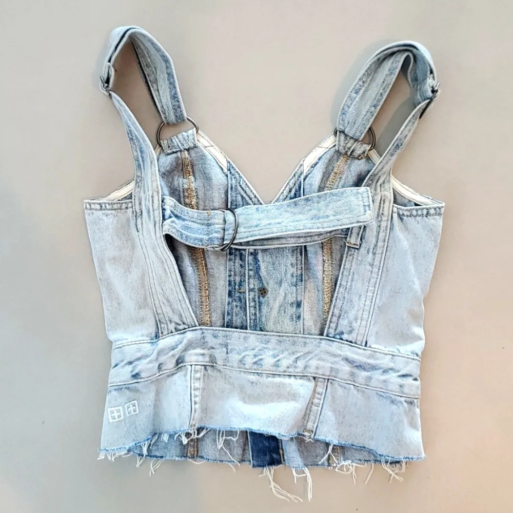 Ksubi Limits Top Chillz Button Denim Top - Image 4