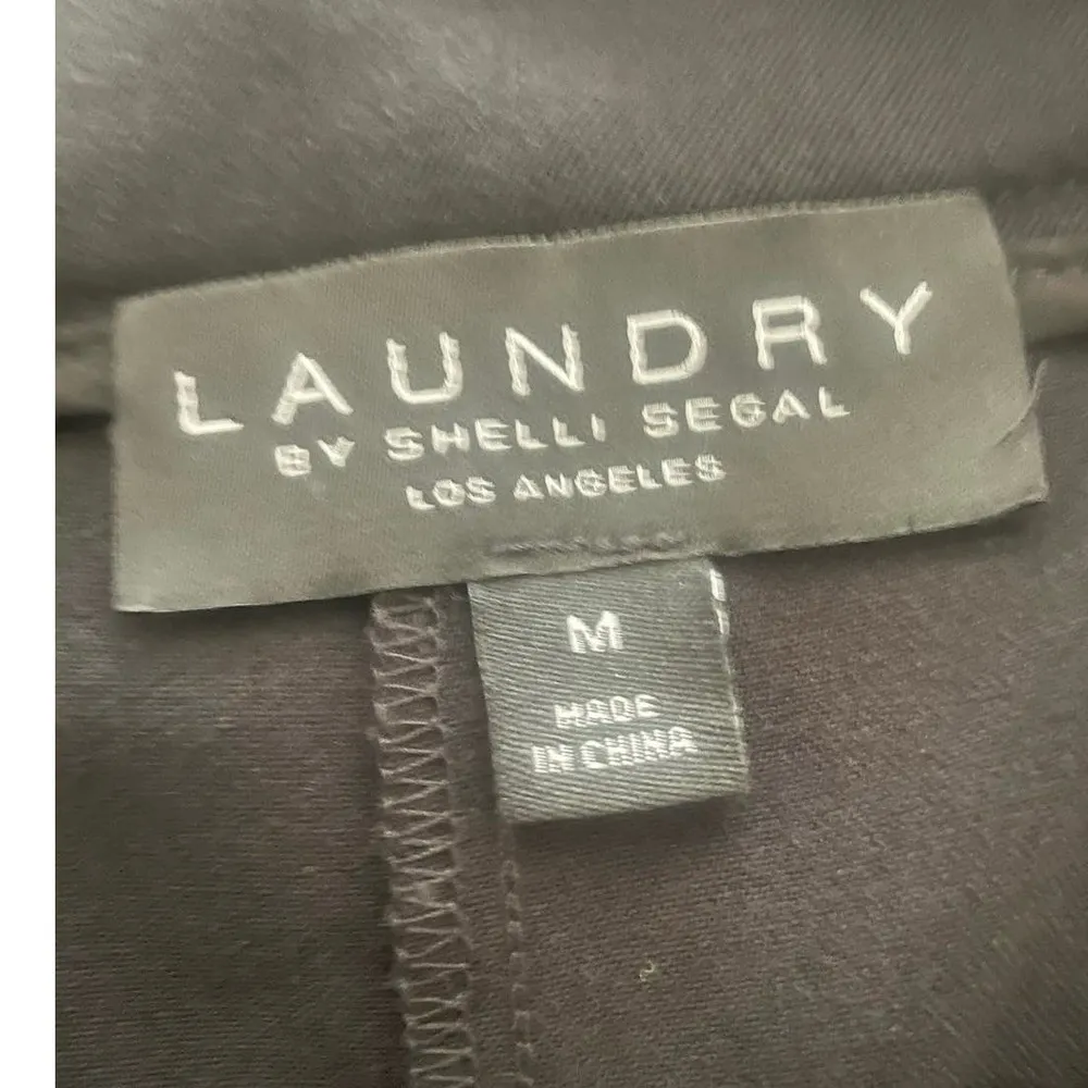 Laundry by Shelli Segal Black Trouser Tailored Dress Shorts, size M, B72, $42 - Image 4