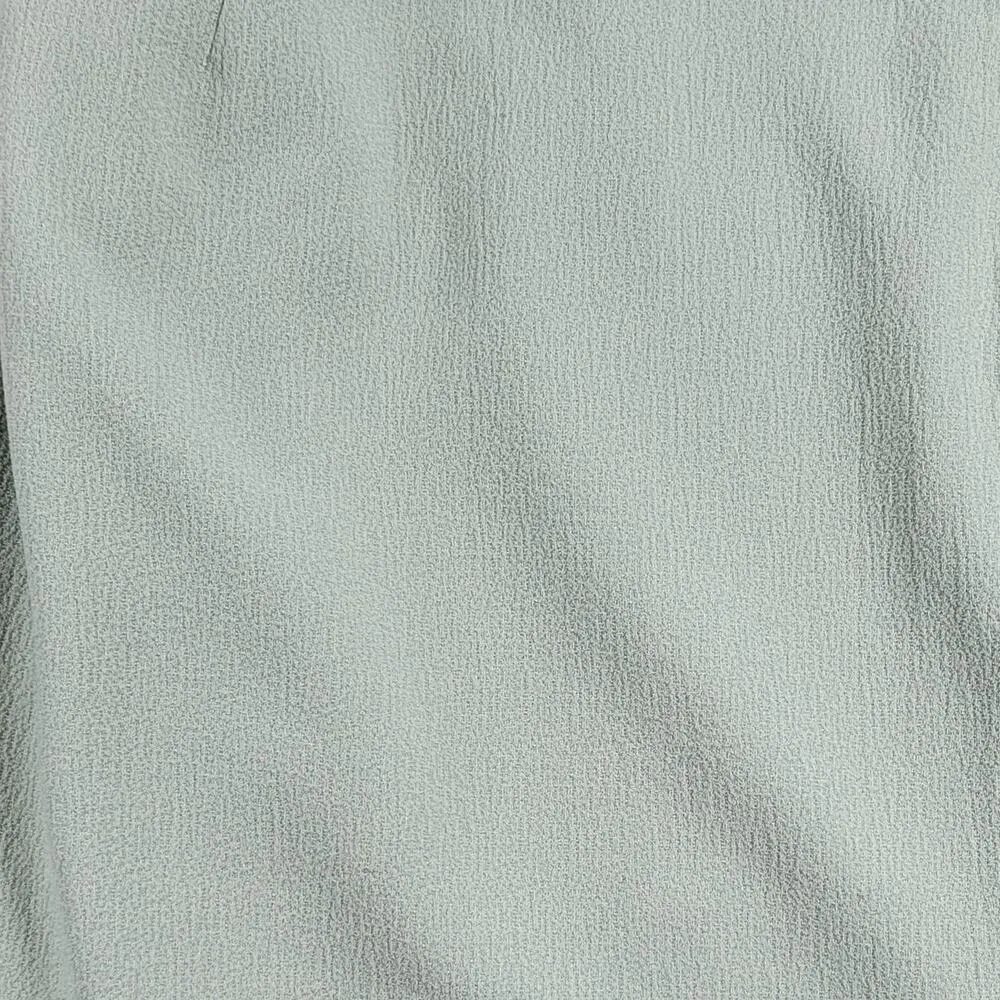 ASOS Womens Dress 4 Mint Green Textured Wrap V Neck Plunge Kimono Tie Waist - Image 7