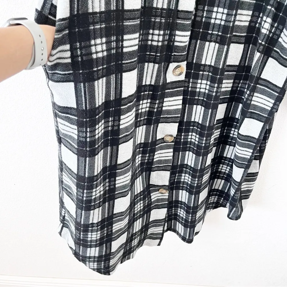 Electric & Rose Hamlin Long Jacket in Heather Grey/Onyx Gray Size XL - Image 6