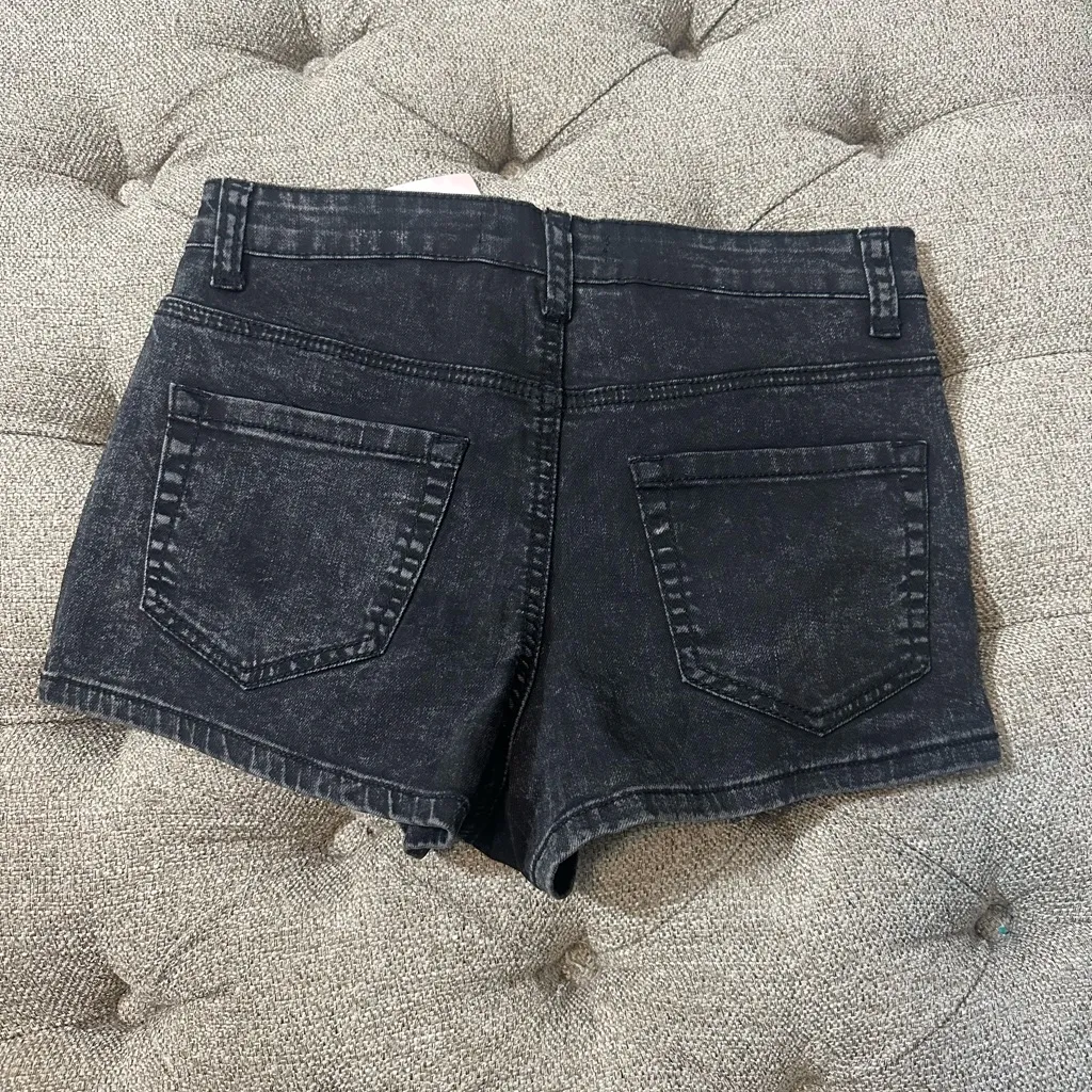 ‎Denim “Booty” Shorts Black Size 26 - Image 7