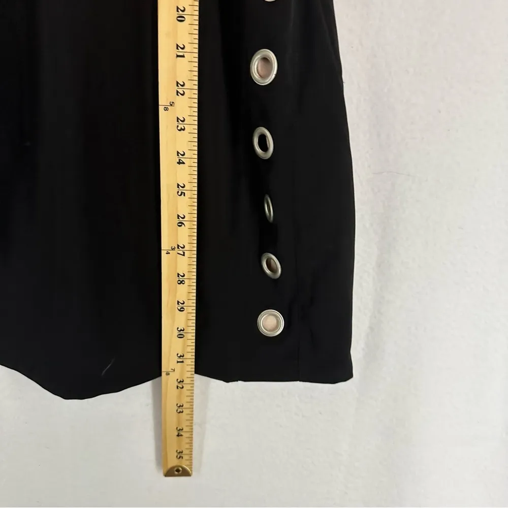 Glamorous Mini Cocktail Sleeveless Dress Small Black - Image 3