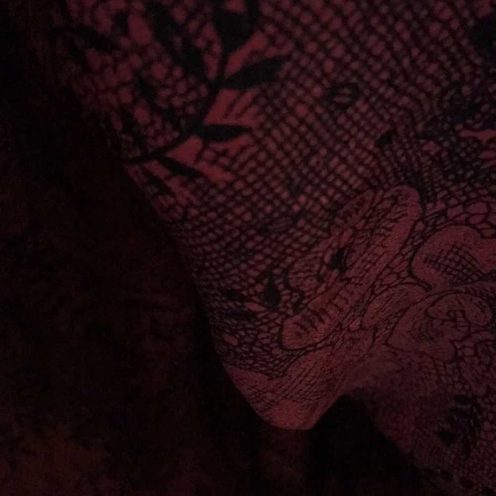 FINAL MARKDOWN Elegant Lisa 2 Red Patterned vintage Dress 14 - Image 10