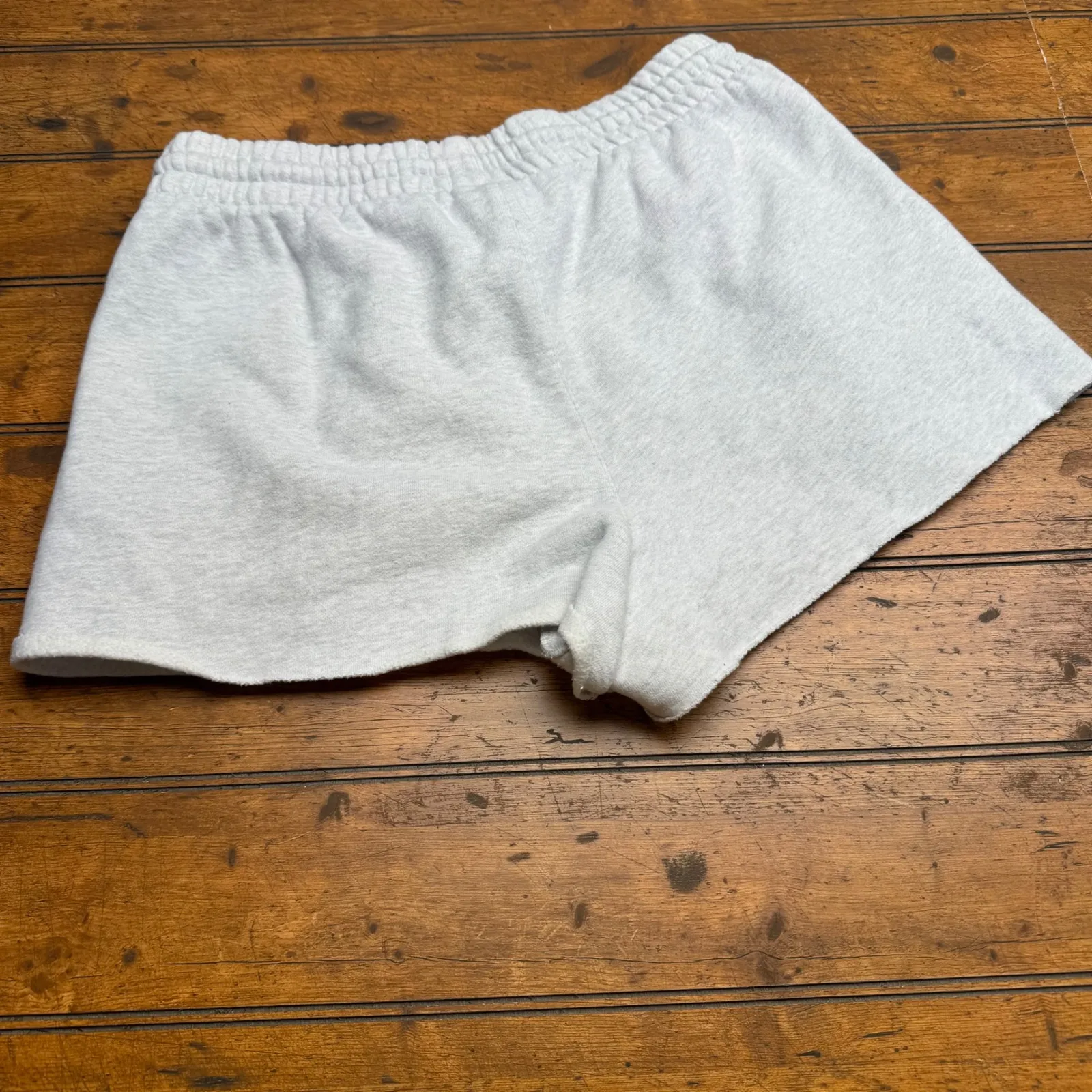 TNA aritzia the Cozy Fleece Boyfriend Sweat Shorts Gray Athletic Lounge Size L Size L - Image 6